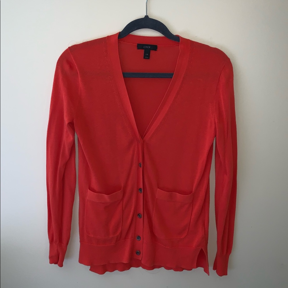 EUC J. Crew lightweight cardigan